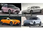 What are the upcoming electric cars in India in 2024