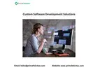 Custom Software Development - Tailored Solutions for Your Business