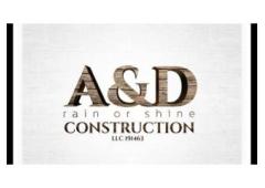 Licensed, Bonded, and Insured – A&D Rain or Shine: Your Go-To Contractor!